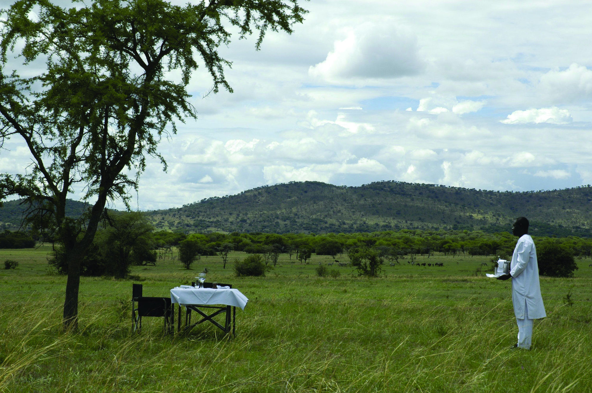 Kirawira Serena Camp Robanda Restaurant foto